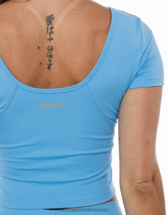 camiseta ultra mujer azul celeste ECHT ropa 884H468