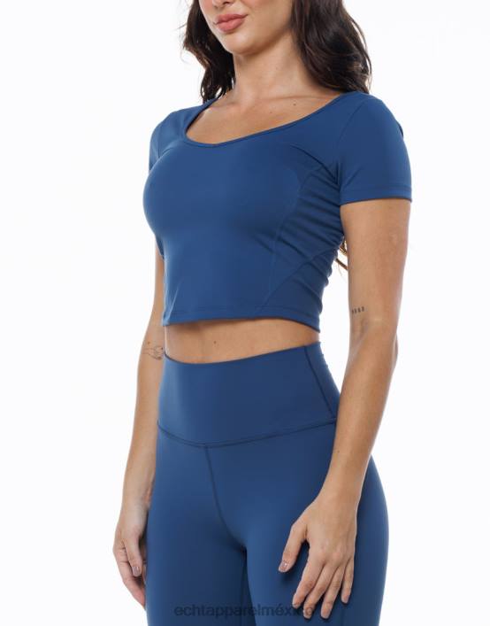 camiseta ultra mujer azul denim ECHT ropa 884H455