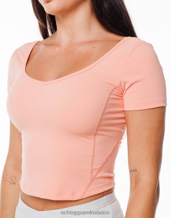 camiseta ultra mujer durazno ECHT ropa 884H232