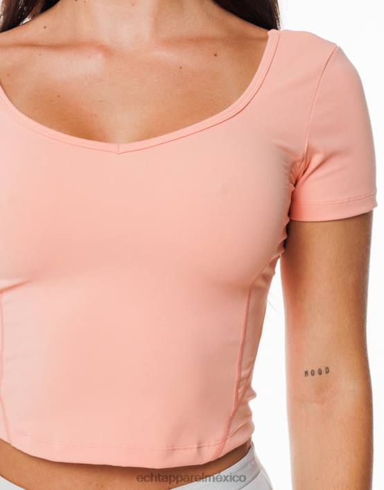 camiseta ultra mujer durazno ECHT ropa 884H232