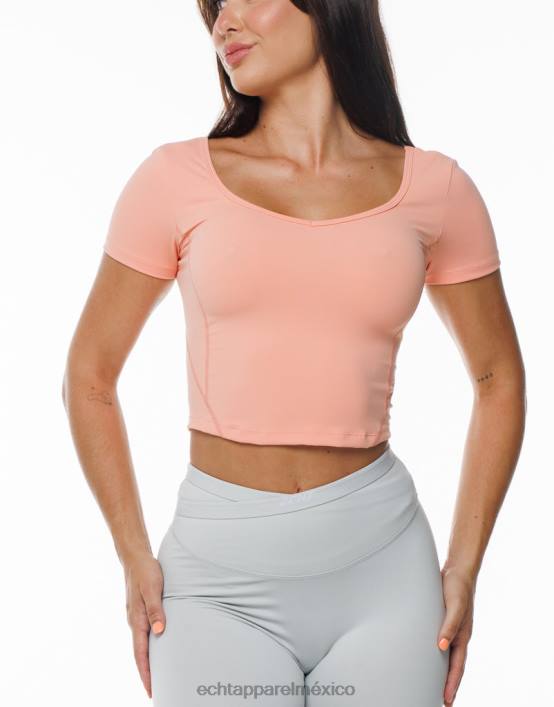 camiseta ultra mujer durazno ECHT ropa 884H232