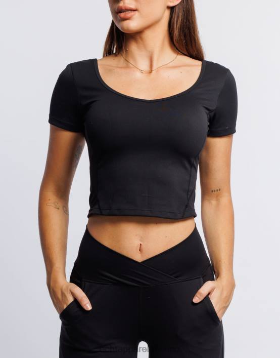 camiseta ultra mujer negro ECHT ropa 884H378