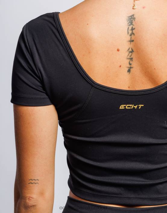 camiseta ultra mujer negro ECHT ropa 884H378