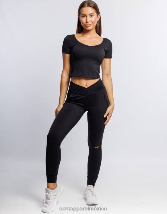 camiseta ultra mujer negro ECHT ropa 884H378