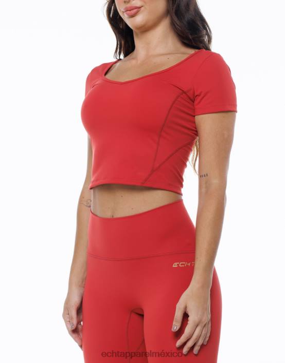 camiseta ultra mujer rojo cardenal ECHT ropa 884H461