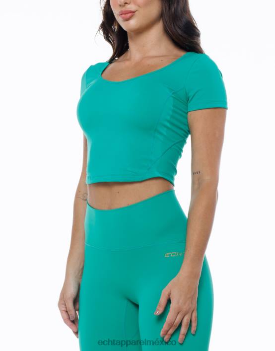 camiseta ultra mujer verde esmeralda ECHT ropa 884H438