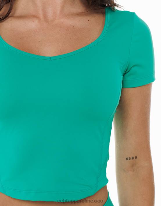 camiseta ultra mujer verde esmeralda ECHT ropa 884H438