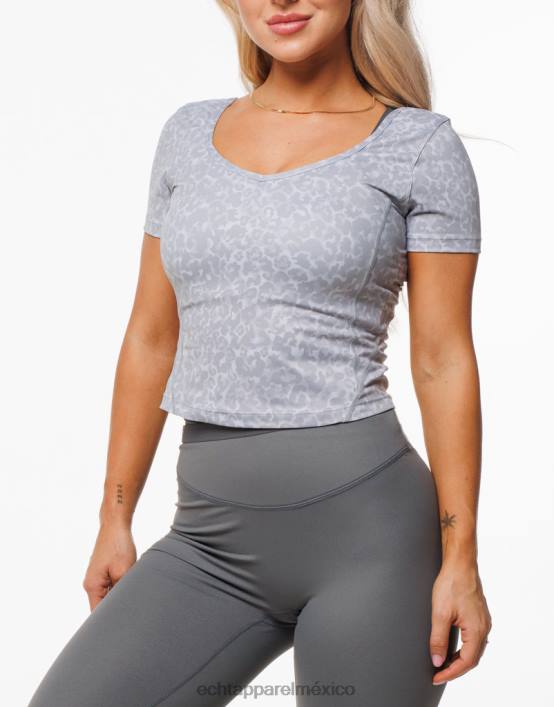camiseta ultra salvaje mujer gris ECHT ropa 884H497