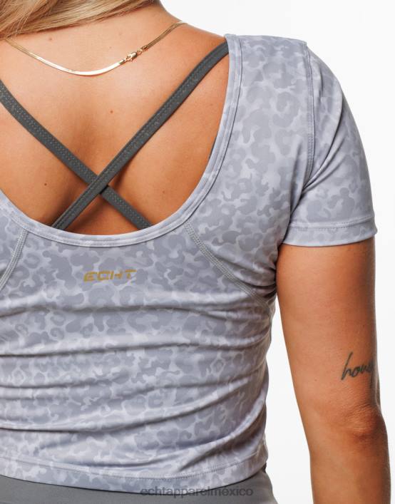 camiseta ultra salvaje mujer gris ECHT ropa 884H497