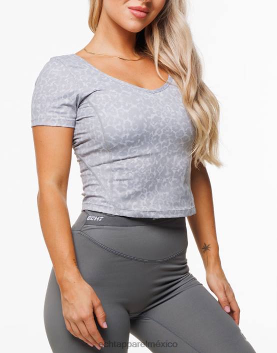 camiseta ultra salvaje mujer gris ECHT ropa 884H497