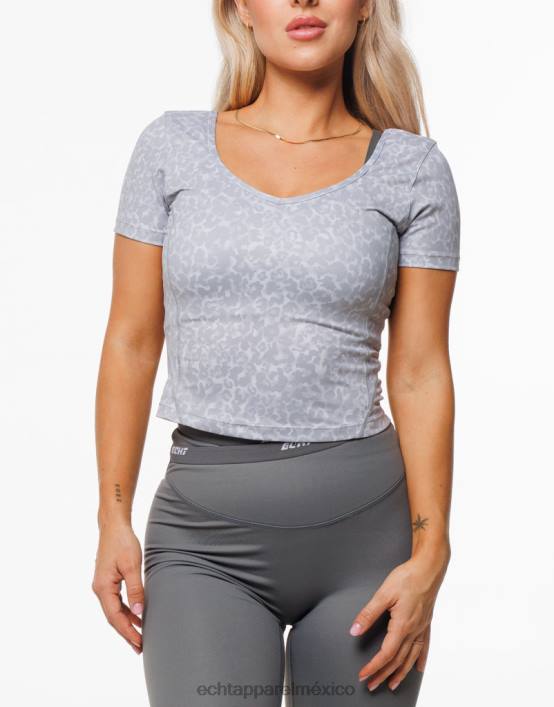 camiseta ultra salvaje mujer gris ECHT ropa 884H497