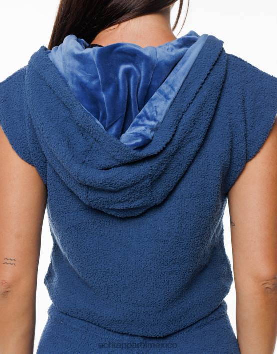 chaleco jogo mujer azul denim ECHT ropa 884H323