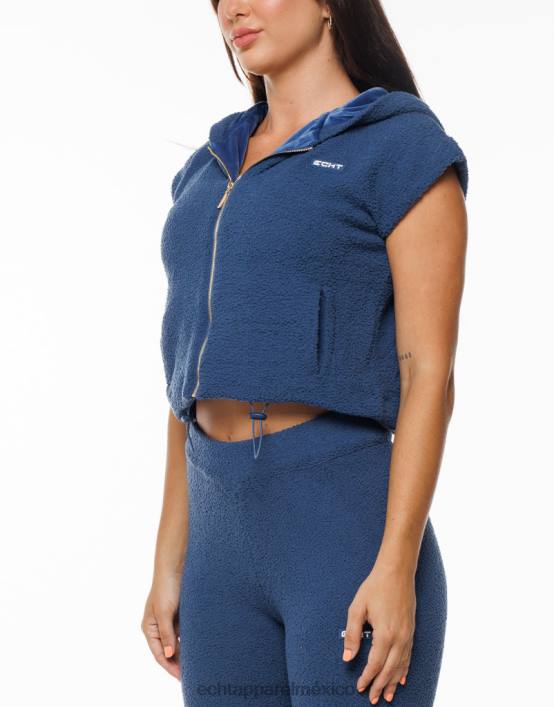 chaleco jogo mujer azul denim ECHT ropa 884H323
