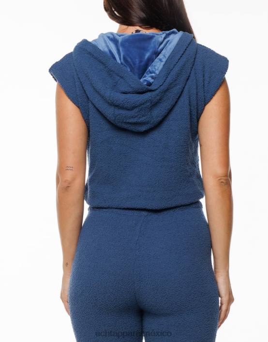 chaleco jogo mujer azul denim ECHT ropa 884H323