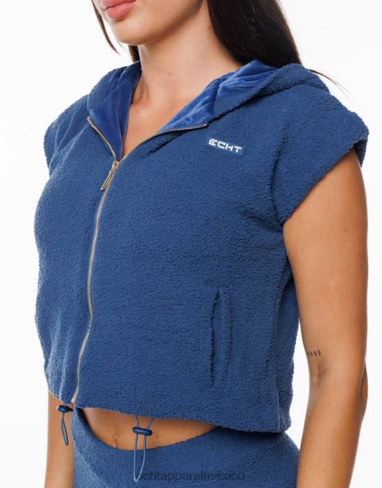 chaleco jogo mujer azul denim ECHT ropa 884H323