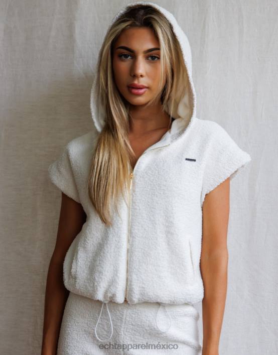 chaleco jogo mujer blanco ECHT ropa 884H316
