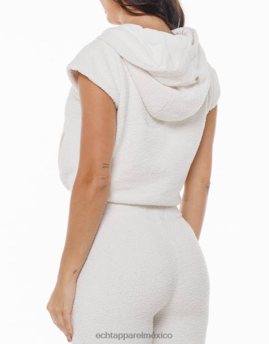 chaleco jogo mujer blanco ECHT ropa 884H316