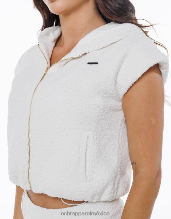 chaleco jogo mujer blanco ECHT ropa 884H316
