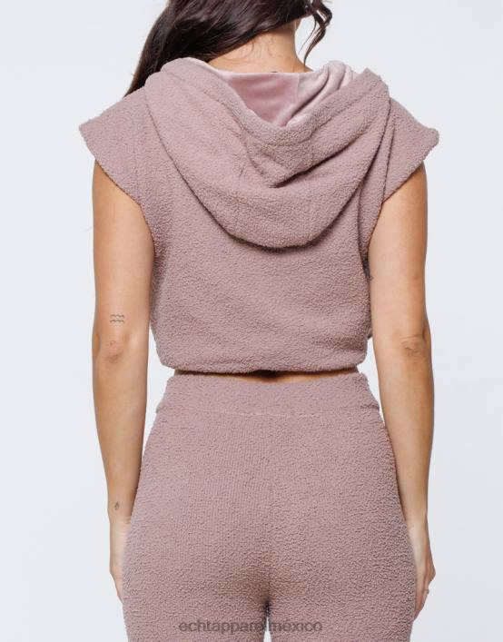 chaleco jogo mujer marrón topo ECHT ropa 884H315