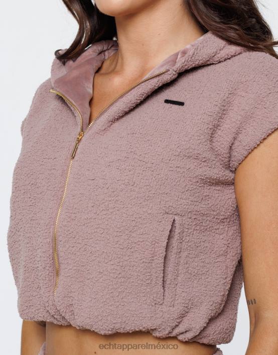 chaleco jogo mujer marrón topo ECHT ropa 884H315