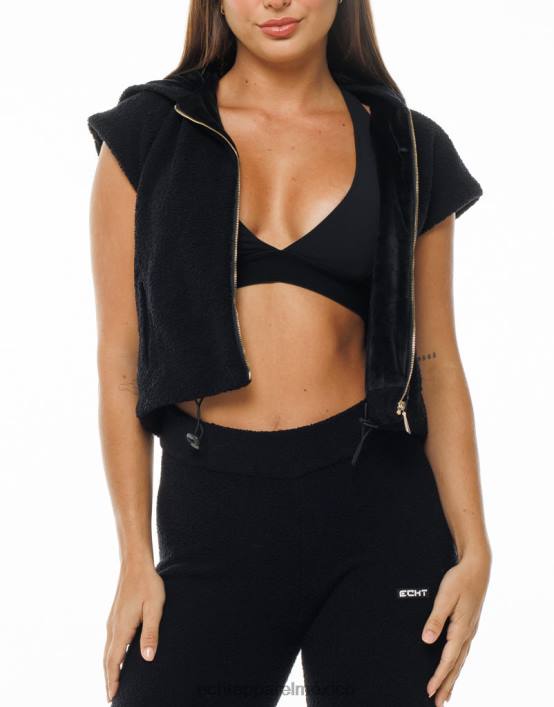 chaleco jogo mujer negro ECHT ropa 884H200