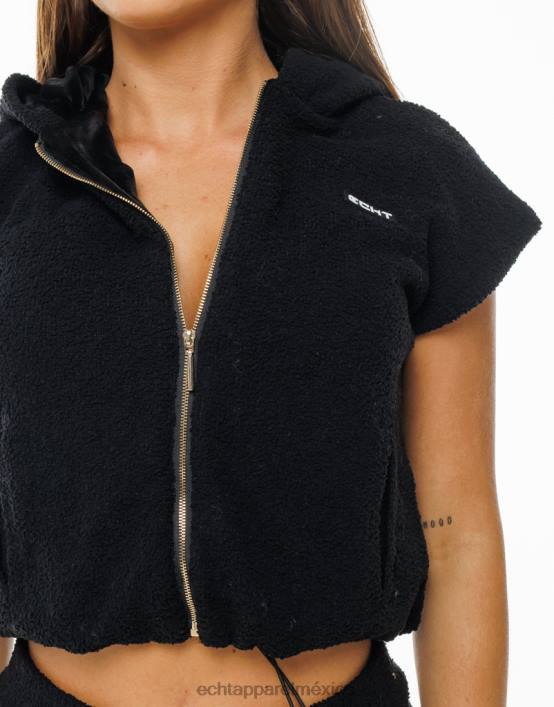 chaleco jogo mujer negro ECHT ropa 884H200
