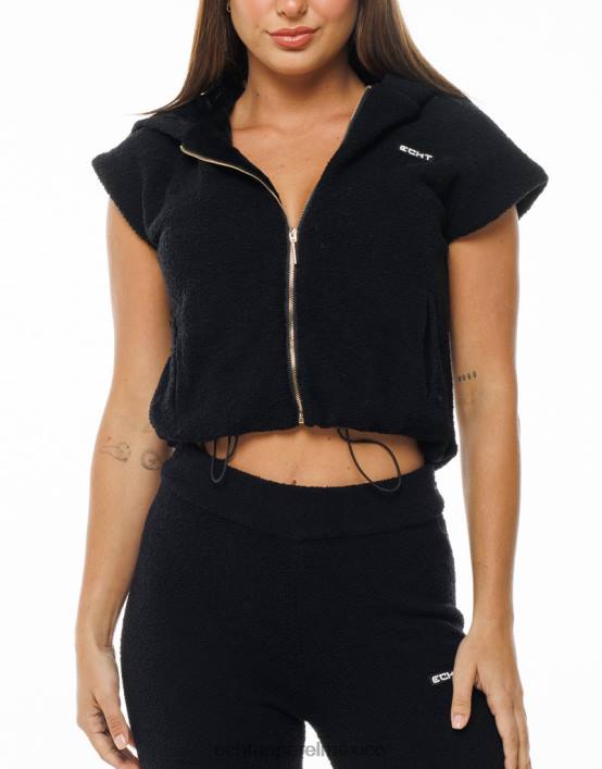 chaleco jogo mujer negro ECHT ropa 884H200