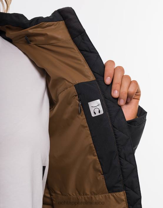 chaqueta de plumas esencial para mujer mujer negro ECHT ropa 884H112