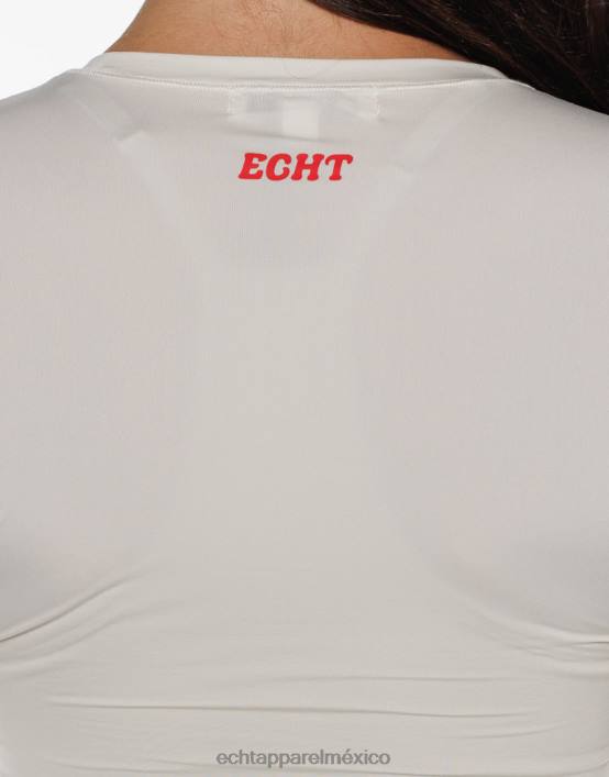 fresa manga larga mujer avena ECHT ropa 884H163