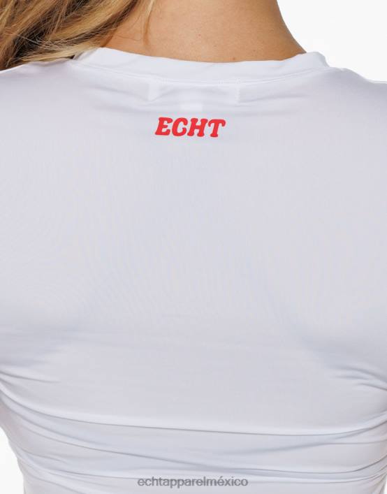 fresa manga larga mujer blanco ECHT ropa 884H186