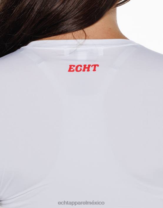 fresa manga larga mujer blanco ECHT ropa 884H186