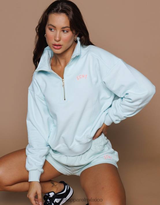 jersey con cremallera de 1/4 mujer claraboya marina ECHT ropa 884H102