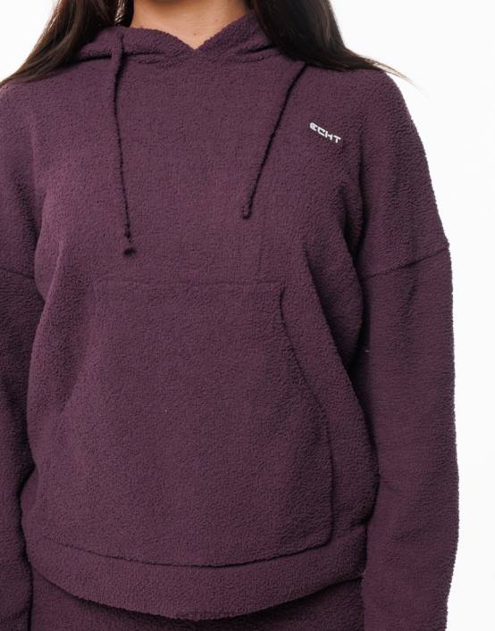 sudadera con capucha jogo mujer ciruela ECHT ropa 884H320