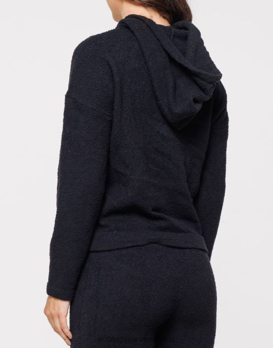 sudadera con capucha jogo mujer negro ECHT ropa 884H202