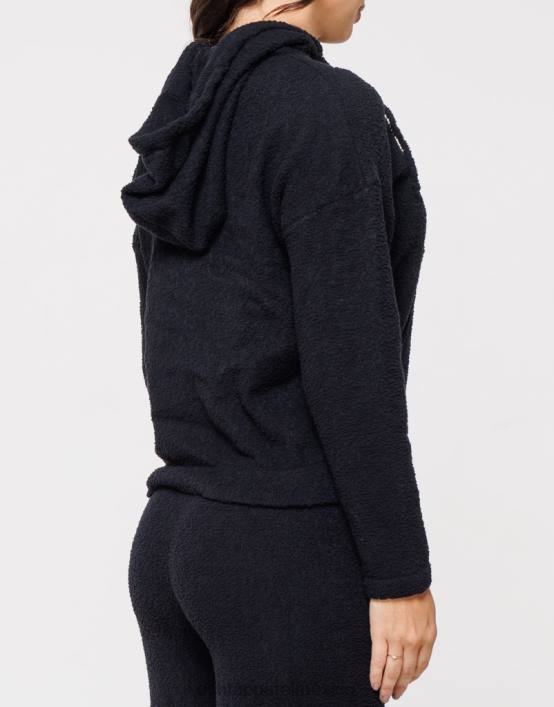 sudadera con capucha jogo mujer negro ECHT ropa 884H202