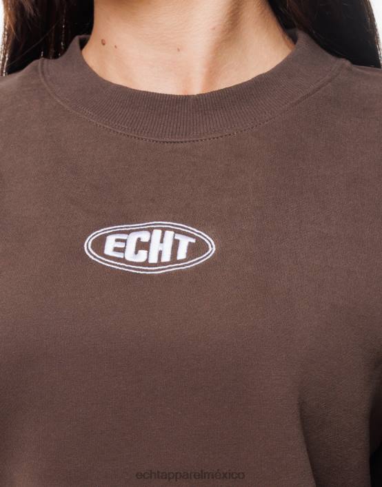 suéter clásico mujer chocolate ECHT ropa 884H197