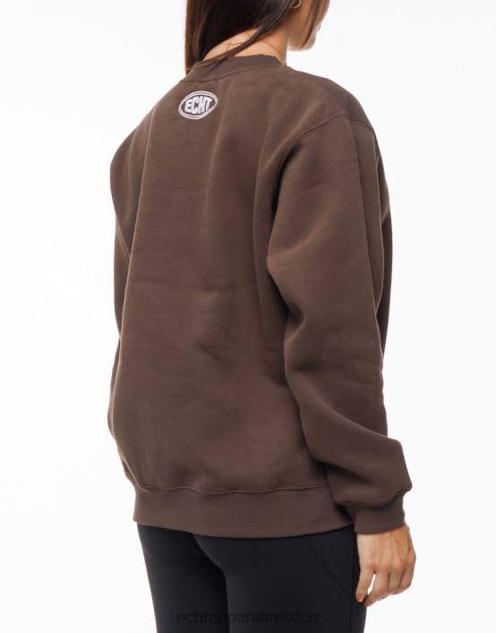 suéter clásico mujer chocolate ECHT ropa 884H197