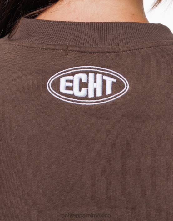 suéter clásico mujer chocolate ECHT ropa 884H197