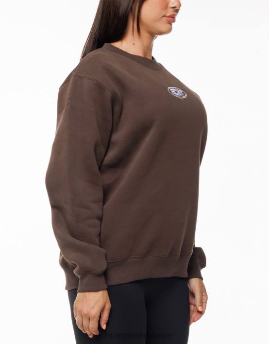 suéter clásico mujer chocolate ECHT ropa 884H197