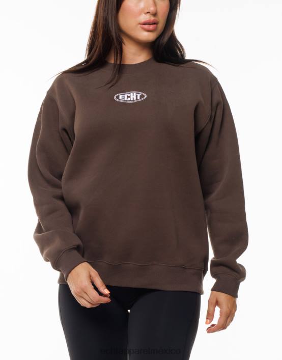suéter clásico mujer chocolate ECHT ropa 884H197