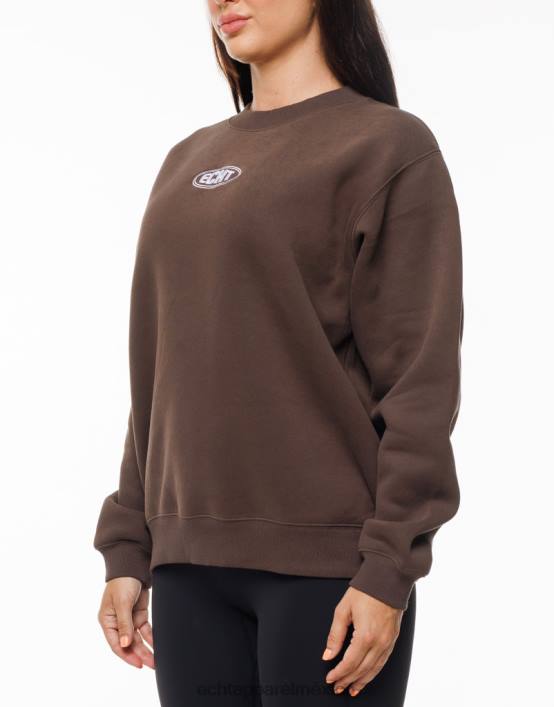 suéter clásico mujer chocolate ECHT ropa 884H197