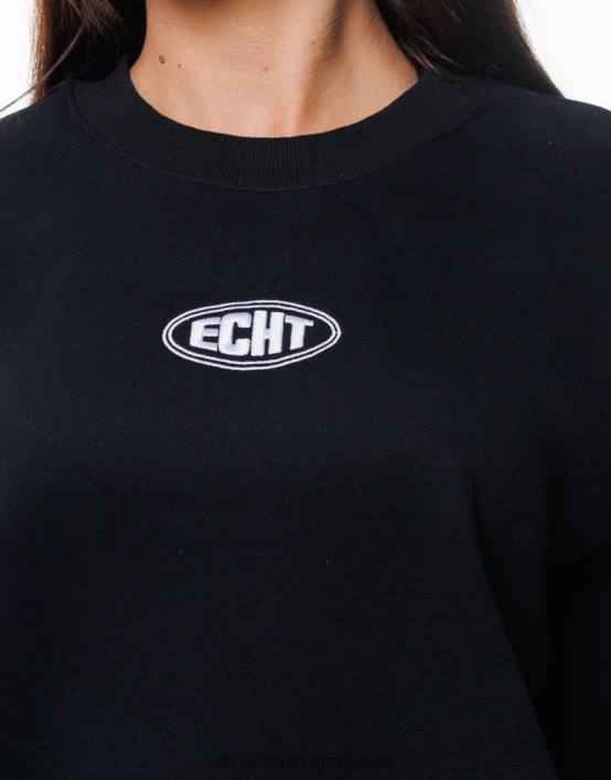 suéter clásico mujer negro ECHT ropa 884H196