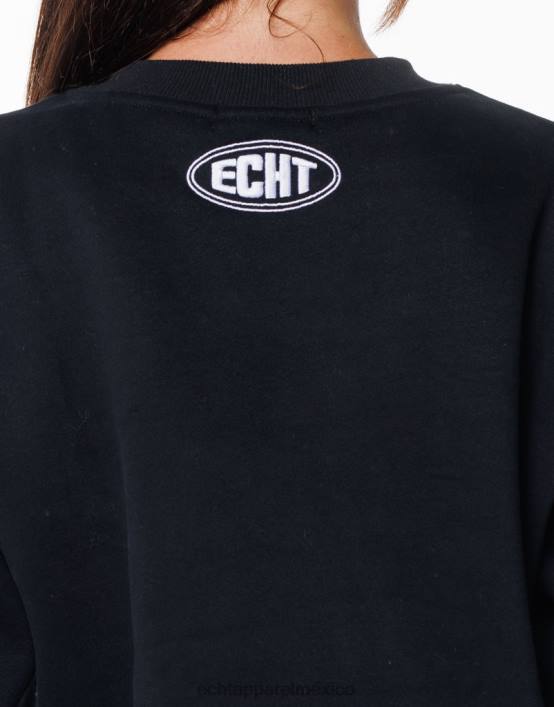 suéter clásico mujer negro ECHT ropa 884H196