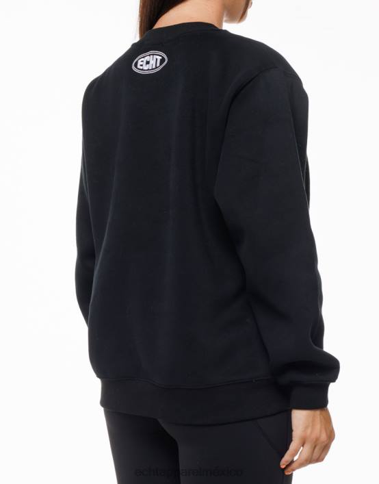 suéter clásico mujer negro ECHT ropa 884H196