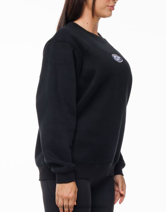 suéter clásico mujer negro ECHT ropa 884H196