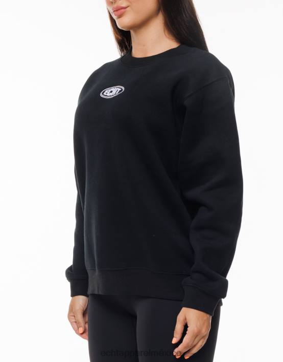 suéter clásico mujer negro ECHT ropa 884H196