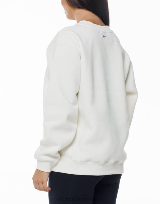 suéter de fuego mujer blanco ECHT ropa 884H191