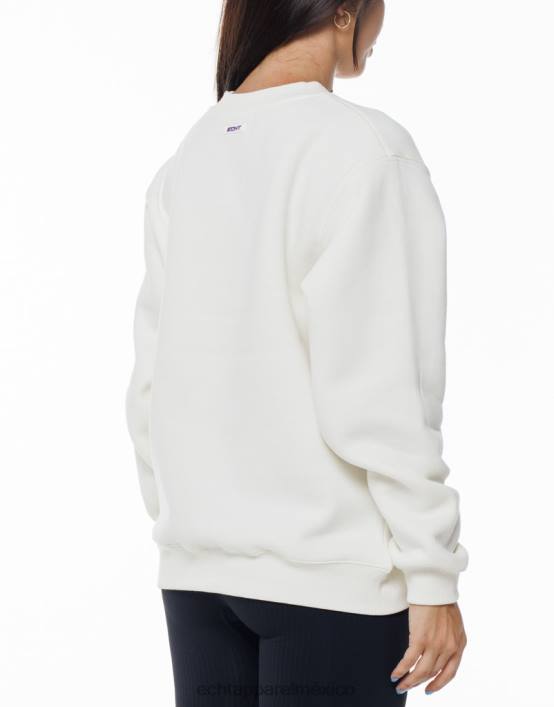 suéter de fuego mujer blanco ECHT ropa 884H191