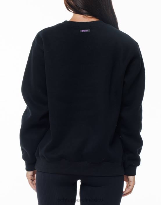 suéter de fuego mujer negro ECHT ropa 884H199