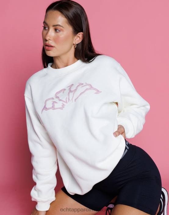 suéter terror mujer estrella blanca ECHT ropa 884H283